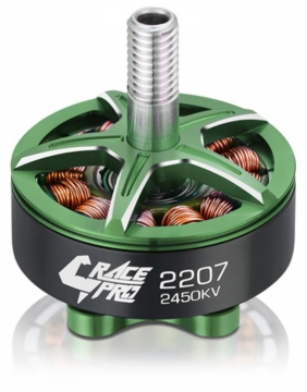 Xrotor 2207 Motor 2450kV Green V1 4-5S