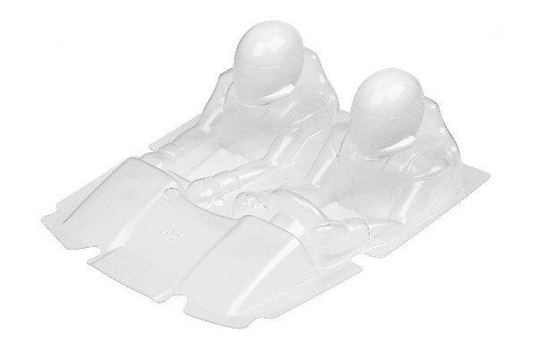 HPI HP107174 Apache C1 Cockpit (Clear)