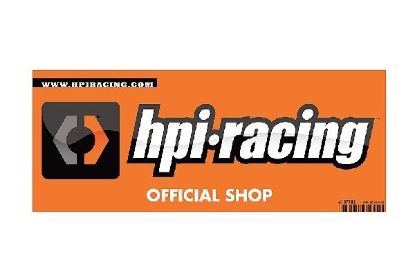 HPI HP107182 HPI HPLogo Small Window Sticker - Double Sided