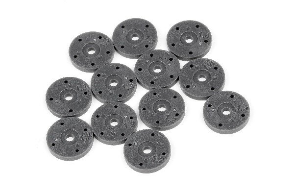 HPI HP107367 4 And 5 Hole Shock Piston Set (1.2,/1.3/1.4Mm)