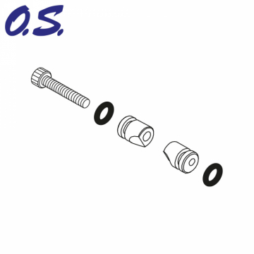 O.S.Engine 21538170 Förgasarlås Speed 12TZ Spec-2#