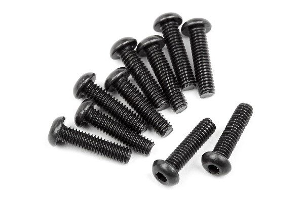 HPI HP107373 Button Head Screw M2.5X10Mm (Hex Socket/10Pcs)