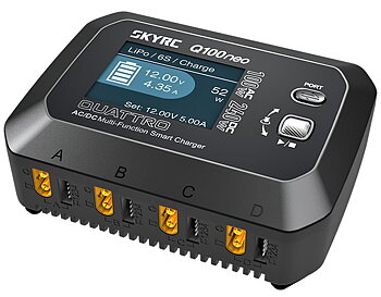 Sky RC SK-100223-01 Q100neo Quad Charger 240VAC
