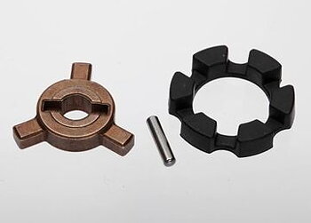Cush drive key/ pin/ elastomer damper