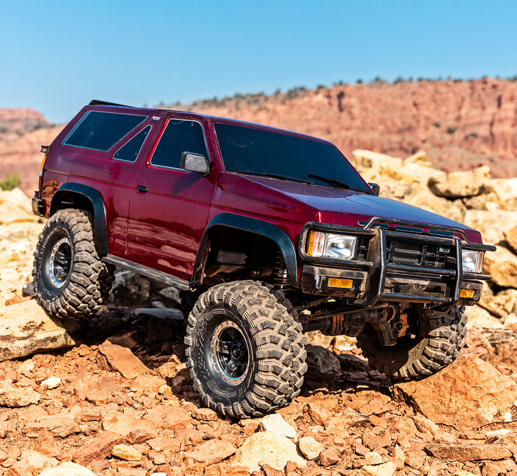 Traxxas TRX-4 Nissan Pathfinder Röd RTR - 2