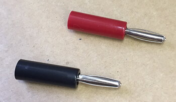 Banana plug, 1 pair