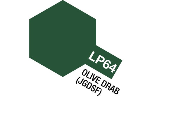 TAMIYA 82164 Lacquer Paint LP-64 Olive Drab (JGSDF)