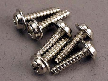 Traxxas 3286 Skruv 3x12mm Självgängande med Krage (6)
