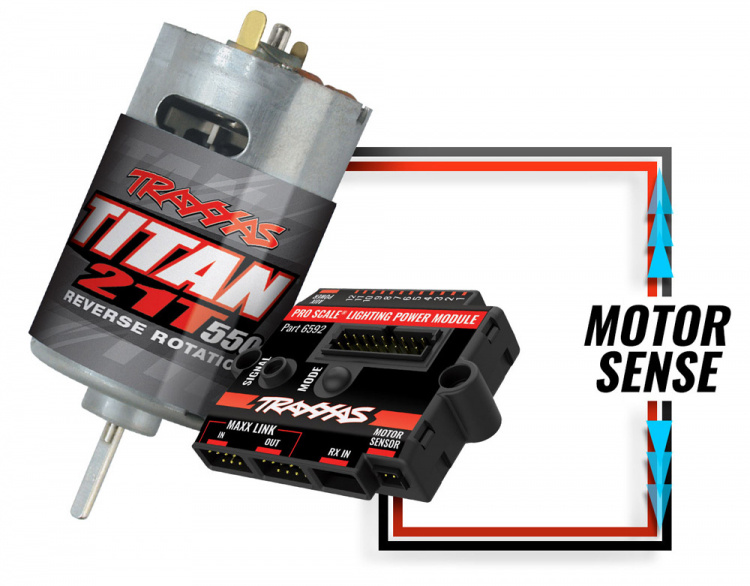 Traxxas 6591 LED Ljus Pro Scale Advanced Kontrollset - 4