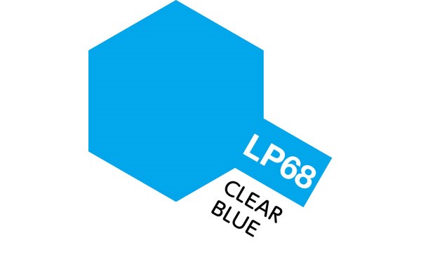 TAMIYA 82168 Lacquer Paint LP-68 Clear Blue