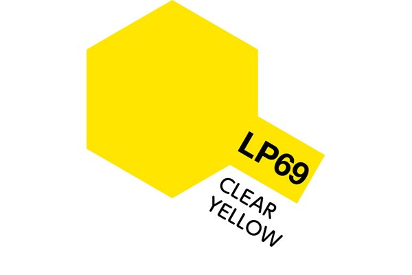 TAMIYA 82169 Lacquer Paint LP-69 Clear Yellow