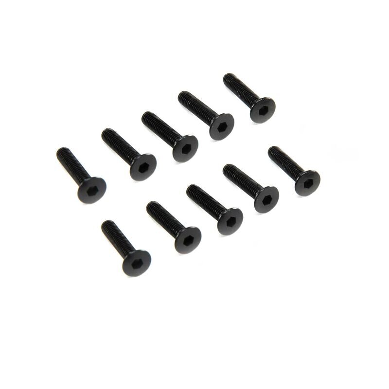 Axial M3 x 14mm, Flat Head Screw (10)