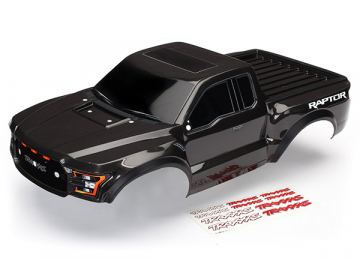 Traxxas 5826A Kaross Ford Raptor Svart Heavy Duty