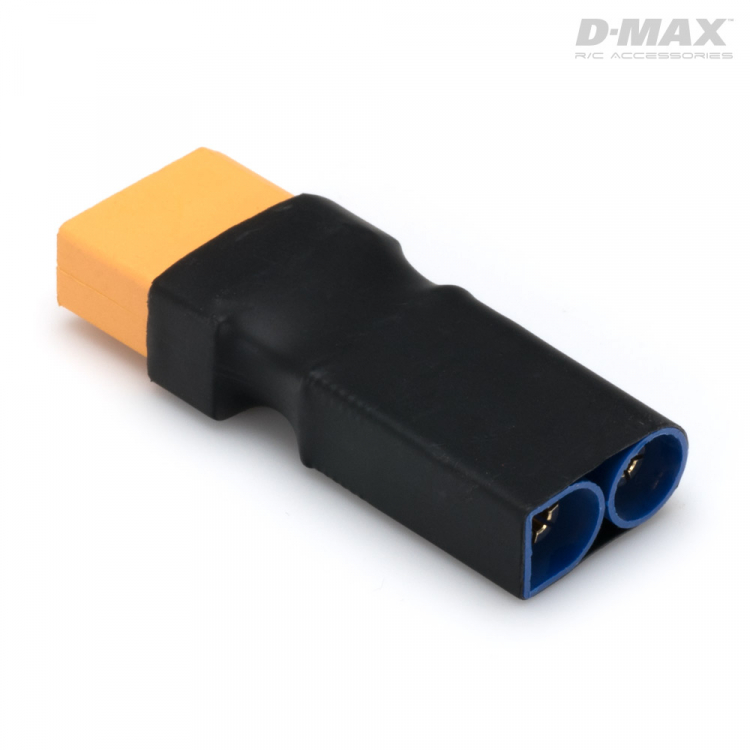 Dynomax B9871 D-Max B9871 Kontakt Adapter EC5 (hane) - XT90 (hona) - 2