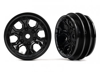 Traxxas 9770 Fälg Spider Svart 1.0" (2)