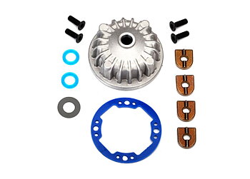 Diff Housing Set Aluminium (for Center Diff #6780)