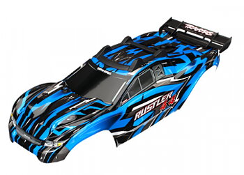 Body Rustler 4x4 Blue (Complete with Body Mounts)