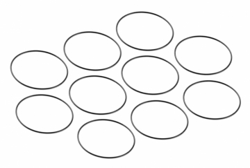 Silicone O-Ring 25.5x0.7 (10)