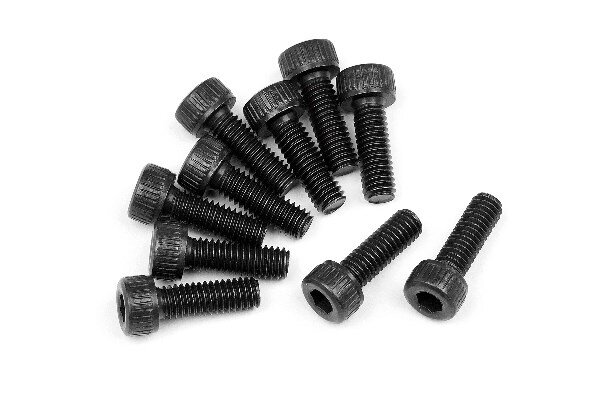 HPI HP107889 Caphead Screw M2.5X8Mm (10Pcs)