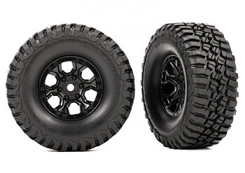 Traxxas 9774 Däck & Fälg BFGoodrich Mud-Terrain T/A 2.2x1.0" (2)