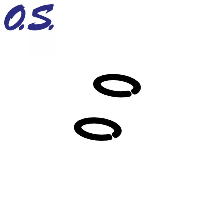 O.S.Engine 21817000 Kolvbultsclips (2) 12TG, 18CVR, 21VG, 28XZ