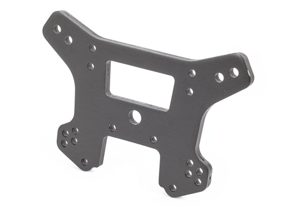 Traxxas 9539A Stötdämpartorn Fram Alu Grå Sledge