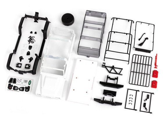 Body TRX-4M Land Rover Defender Complete Unpainted