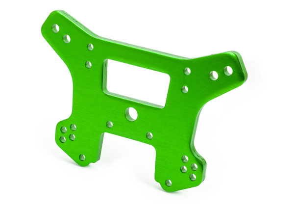 Traxxas 9539G Stötdämpartorn Fram Alu Grön Sledge