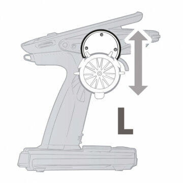 Futaba Wheel Adapter APA L T10PX