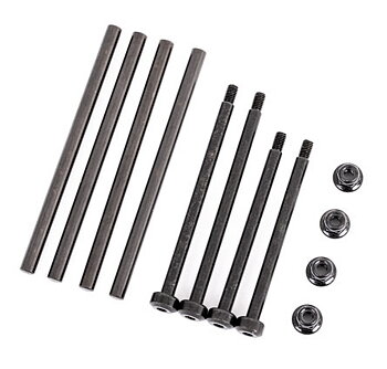 Traxxas 9540 Bärarmsaxlar F+B Set Sledge