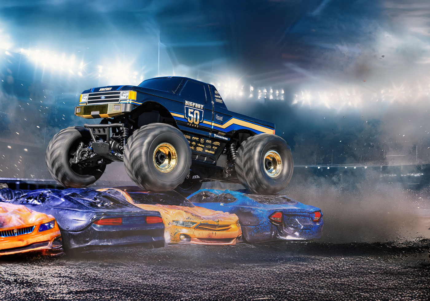 Traxxas BIGFOOT 4x4 BL-2s EHD 1/10 RTR TQ 50th Anniversary - 32