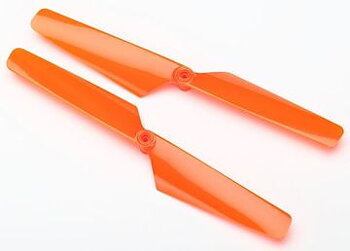 Traxxas 6630 Rotorbladset Orange (2)  Alias