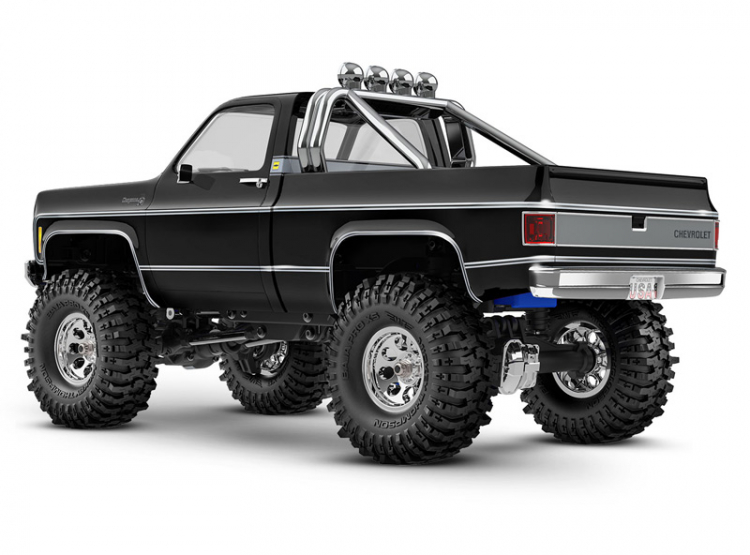 TRX-4M Chevrolet K-10 High Trail RTR Black - 4