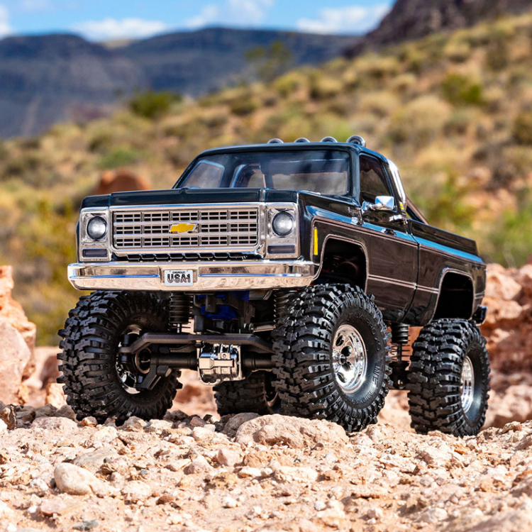 TRX-4M Chevrolet K-10 High Trail RTR Black - 3