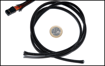 Kabelstrumpa 6mm 1meter