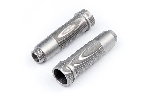 HPI HP108073 Aluminum Shock Body Set (Gunmetal/2Pcs)