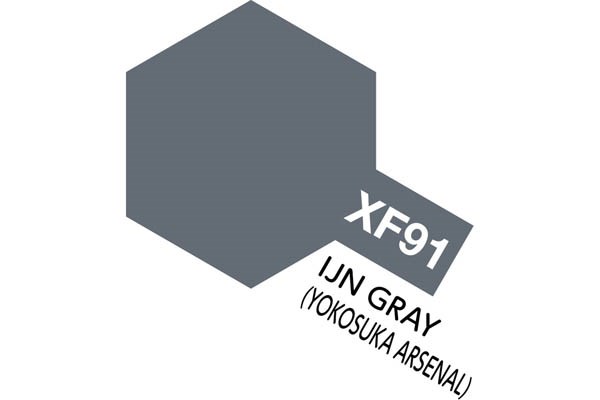 TAMIYA 81791 Acrylic Mini XF-91 IJN Gray (Yokosuka Arsenal)
