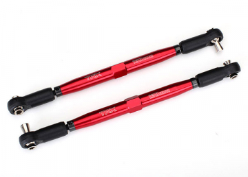 Toe Links Alu Röd 158mm Adjustable (2) X-Maxx