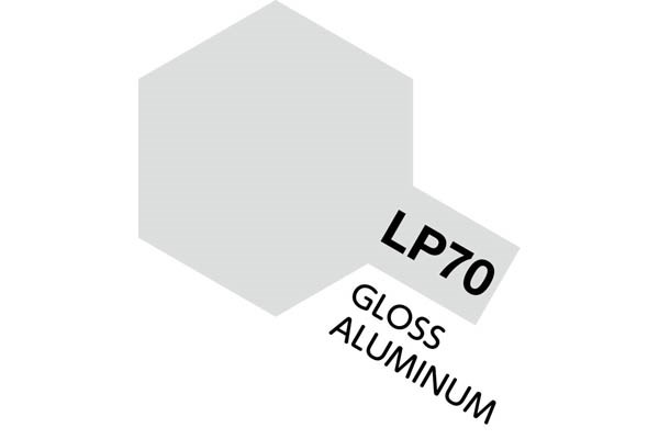 TAMIYA 82170 Lacquer Paint LP-70 Gloss Aluminum