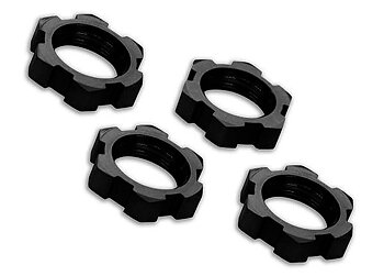 Traxxas 7758A Hjulmutter 17mm Aluminium Svart (4)