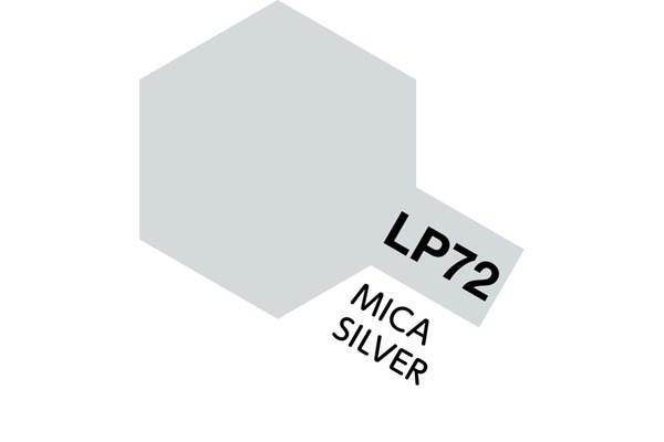 TAMIYA 82172 Lacquer Paint LP-72 Mica Silver