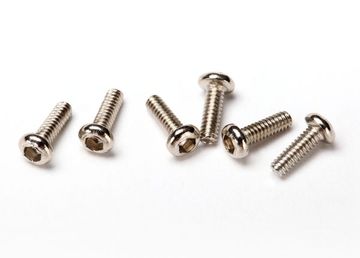 Traxxas 6643 Skruv M1,6x5mm Kullrig Insex (6)*