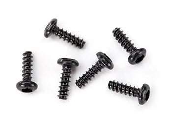 Traxxas 6644 Skruv 1,6x5mm Kullrig Självgängande (6)