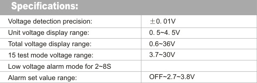 GT-Power Lipotestare 1-8S med summer - 2