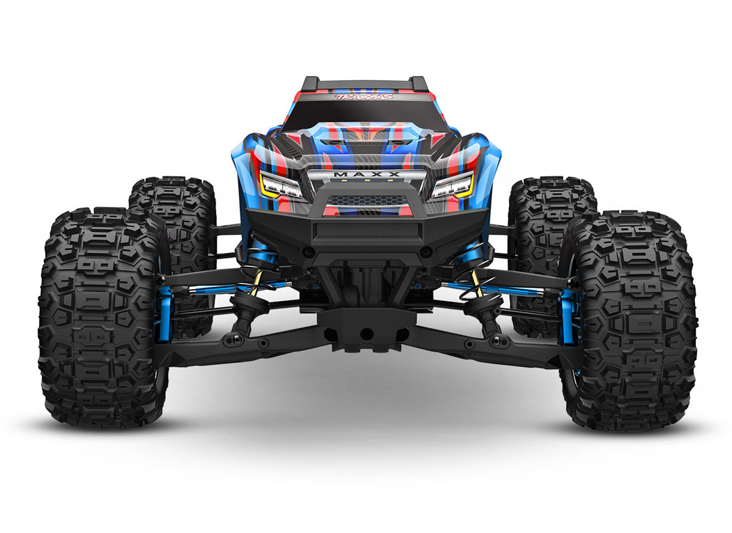 Traxxas MAXX Ultimate VXL-4s 4WD 1/10 RTR TQi TSM Blue - 12