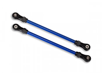 Traxxas 8143X Link Stål Blå Fjädring Fram Nedre (2) (För Höjn. sats 8140X)*