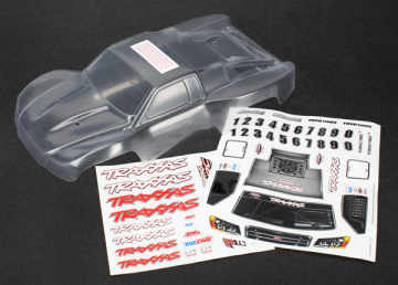 Traxxas 7012R Kaross 1/16 Slash Omålad*