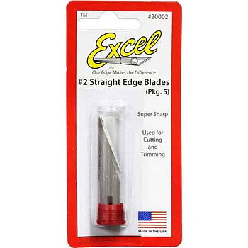 # 2, Straight Edge Blades (pkg. 5)