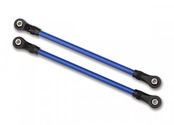 Traxxas 8145X Link Stål Blå Fjädring Bak Nedre (2) (För Höjn. sats #8140X)