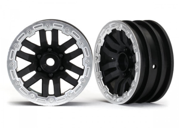 Wheels TRX-4 Black-Satin 1.9" SC (2)